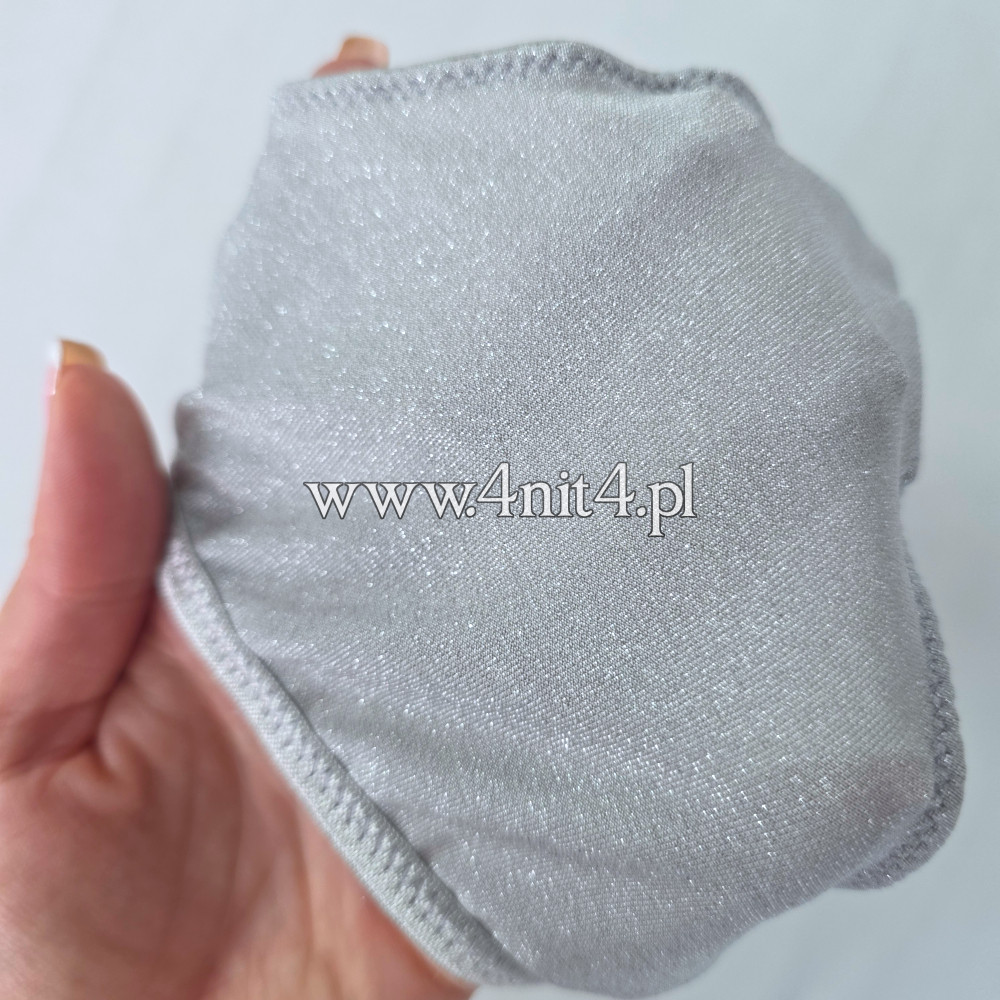srebrne stringi dla fetyszsyty
